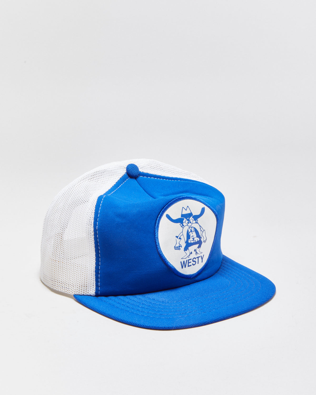 DS Vintage 1980s Westy Patch Flat Brim Trucker Hat - OS