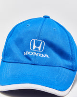 Vintage 1990s Honda Embroidered Canvas Stretch Fit Baseball Cap - L/XL
