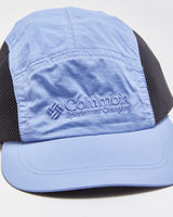 Vintage '03 Y2K Columbia Lavender Soft Shell Net Velcro Hiking 5-Panel Cap - OS