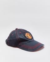 Vintage Y2K 00s Manchester United FC Contrast Stitch Canvas Baseball Cap - OS