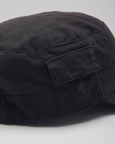Kangol Military Faded Black Cap - L/XL