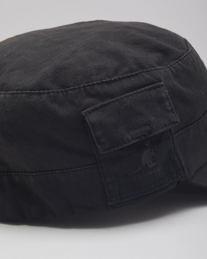 Kangol Military Faded Black Cap - L/XL