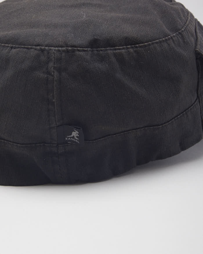 Kangol Military Faded Black Cap - L/XL