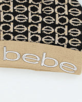 Vintage Y2K BeBe All Over Print Bobble Beanie - OS