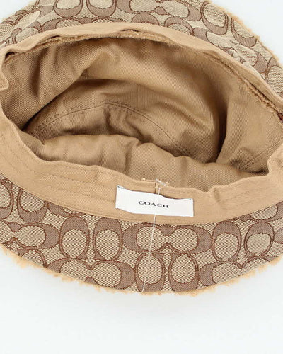 Vintage Coach Teddy Bucket Hat - OS