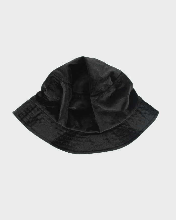 Vintage Stussy Velvet Style Bucket Hat - OS