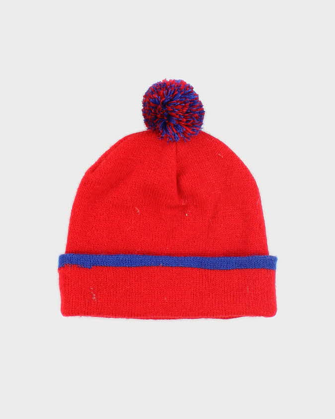 Vintage Scooby Doo Embroidered Bobble Beanie - OS