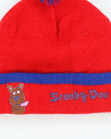 Vintage Scooby Doo Embroidered Bobble Beanie - OS