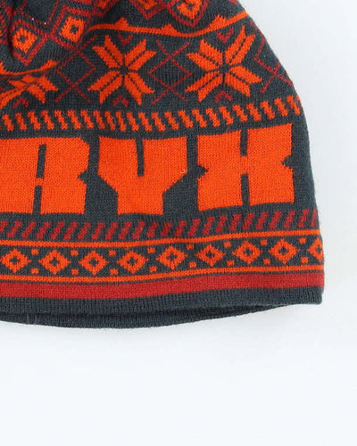 Vintage Y2K Arc'teryx Patterned Toque Beanie - OS