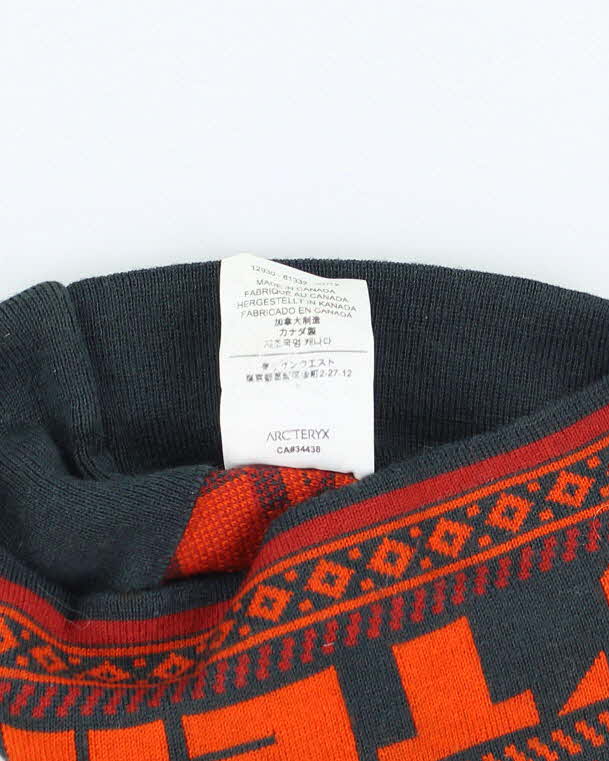 Vintage Y2K Arc'teryx Patterned Toque Beanie - OS