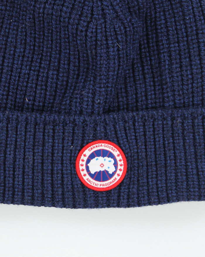 Vintage Canada Goose Small Patch Beanie - OS