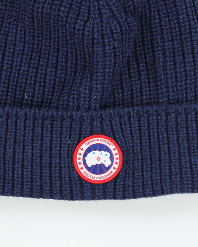 Vintage Canada Goose Small Patch Beanie - OS