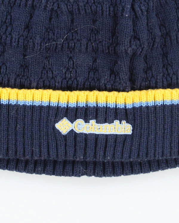 Vintage Columbia Small Embroidered Logo Beanie - OS