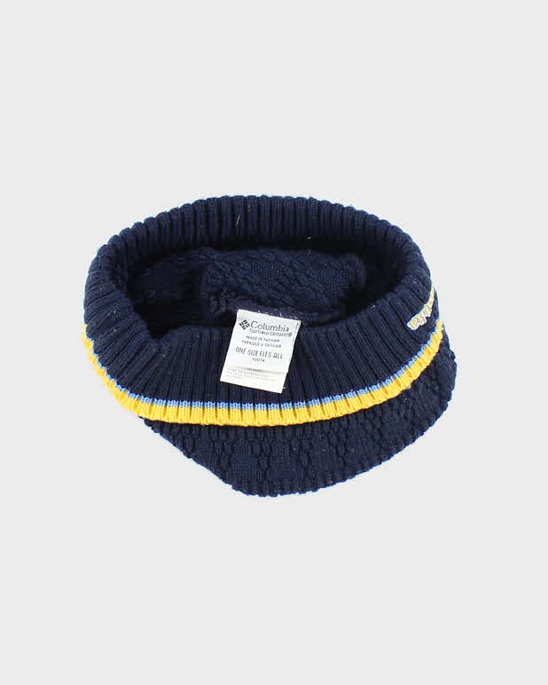 Vintage Columbia Small Embroidered Logo Beanie - OS