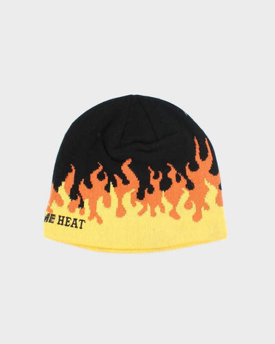 Vintage Y2K Extreme Heat Flame Toque Skull Beanie - OS