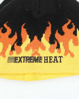 Vintage Y2K Extreme Heat Flame Toque Skull Beanie - OS