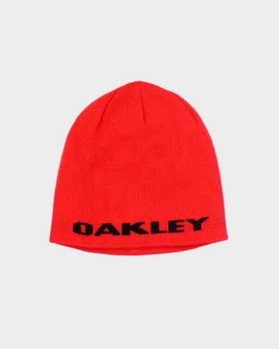 Vintage Y2K Oakley Spell Out Toque Beanie - OS