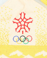 Vintage 90's Winter Olympics Toque Bobble Beanie - OS