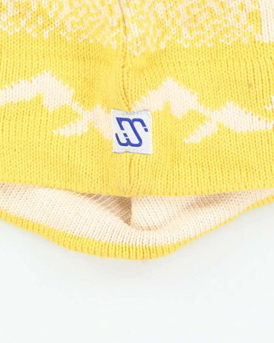 Vintage 90's Winter Olympics Toque Bobble Beanie - OS