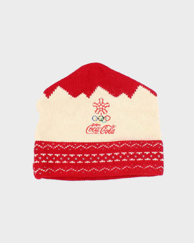 Vintage 90's Winter Olympics Toque Beanie - OS