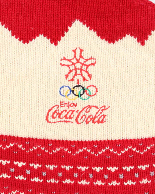 Vintage 90's Winter Olympics Toque Beanie - OS