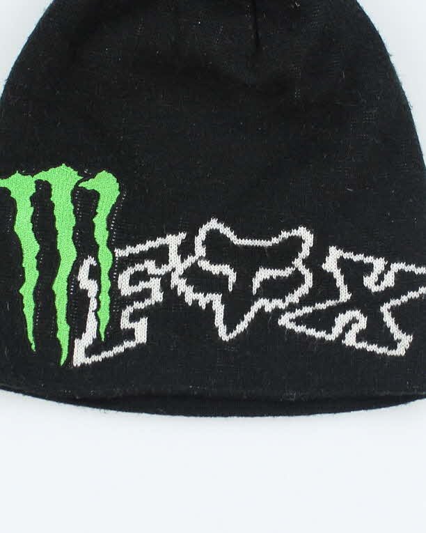 Vintage Y2K Fox Racing x Monster Energy Toque Beanie - OS