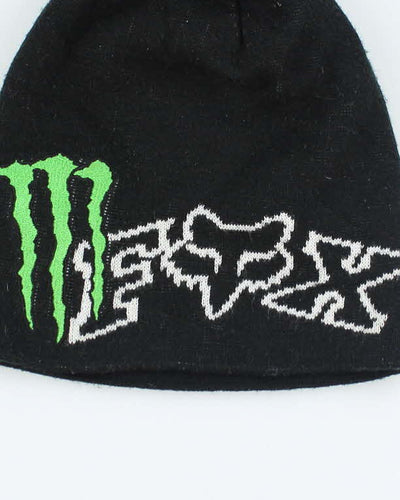 Vintage Y2K Fox Racing x Monster Energy Toque Beanie - OS