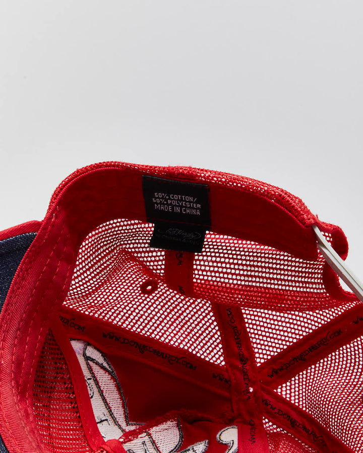 Vintage Y2K 00s Ed Hardy Embroidered Trucker Cap - O/S