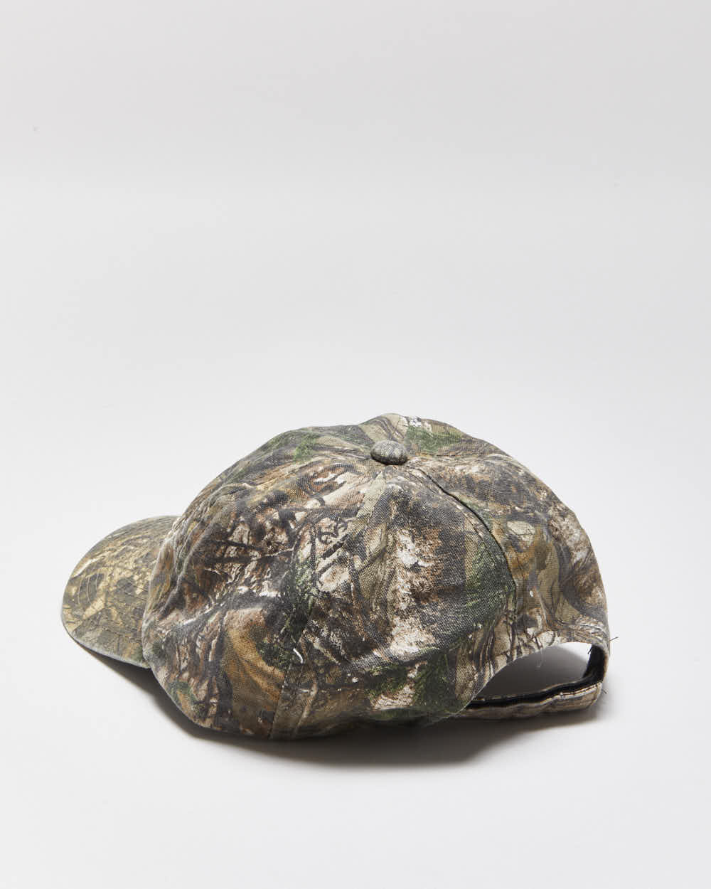 Vintage Y2K 00s Remington Realtree Camo Velcro Baseball Cap - OS
