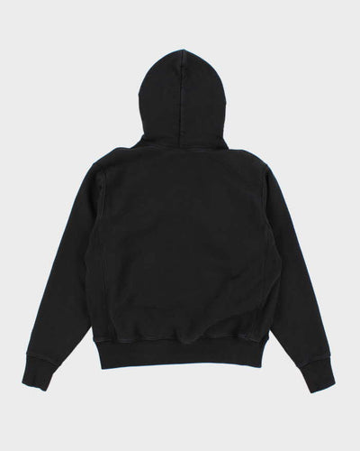 Champion Reverse Weave Black Hoodie - M