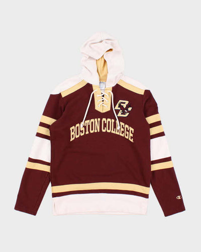Champion Boston College Sports Style Hoodie - S
