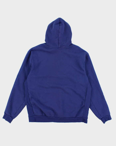 Adidas Schmoo Logo Blue Hoodie - XL