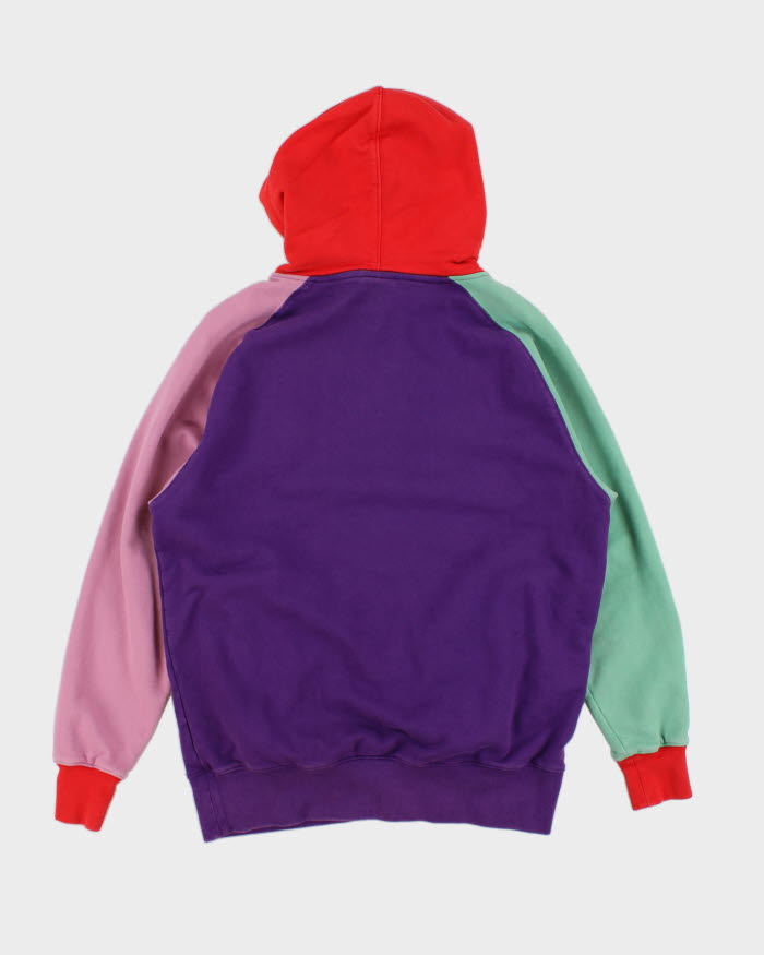 Teddy Fresh Colour Block Hoodie - M