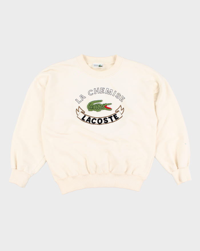 Lacoste Cream Sweatshirt - M