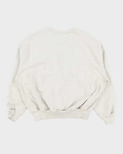 Mardi Mercredi Daisy Graphic Oversized Crewneck Sweatshirt - S