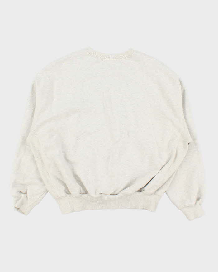 Mardi Mercredi Daisy Graphic Oversized Crewneck Sweatshirt - S