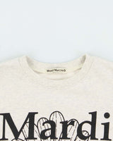 Mardi Mercredi Daisy Graphic Oversized Crewneck Sweatshirt - S