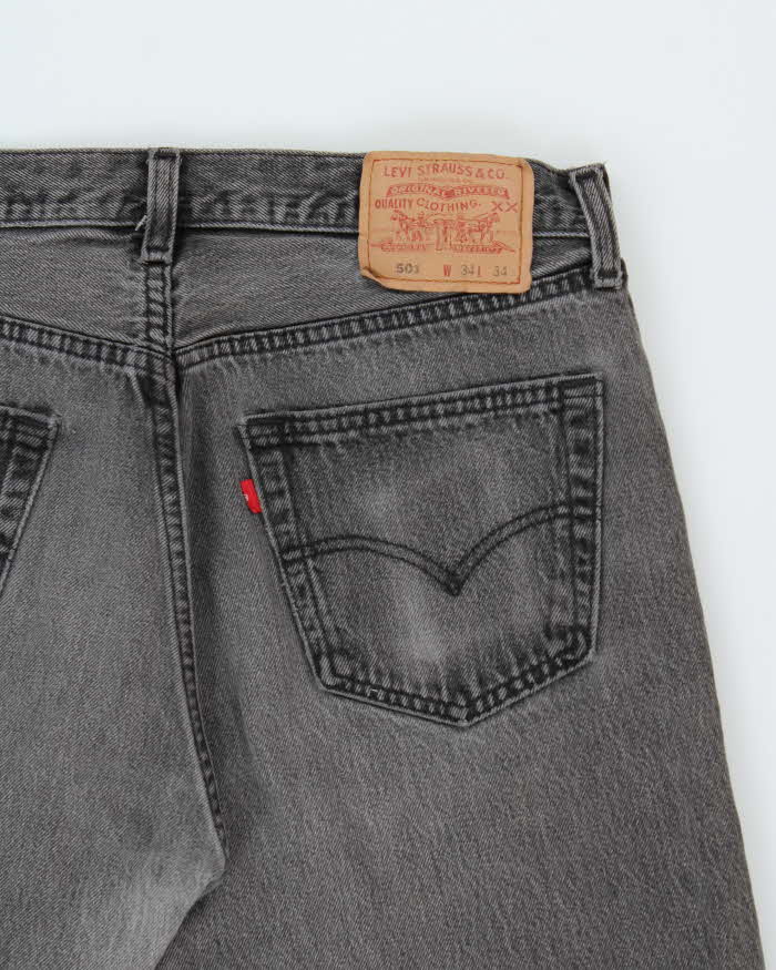 Vintage 1997 Levi's 501 Red Batwing Made In Canada Jeans - W32 L33