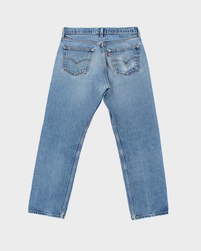 Vintage 1999 Levi's 501 Red Batwing Distressed Jeans - W31 L29