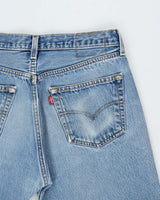 Vintage 1999 Levi's 501 Red Batwing Distressed Jeans - W31 L29