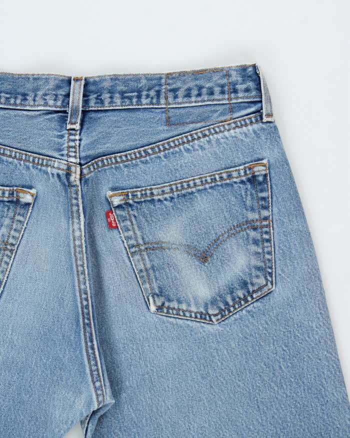 Vintage 1999 Levi's 501 Red Batwing Distressed Jeans - W31 L29