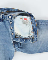 Vintage 1999 Levi's 501 Red Batwing Distressed Jeans - W31 L29
