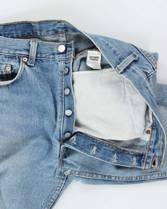 Vintage 1991 Levi's 501 Batwing Made In USA Jeans - W32 L29