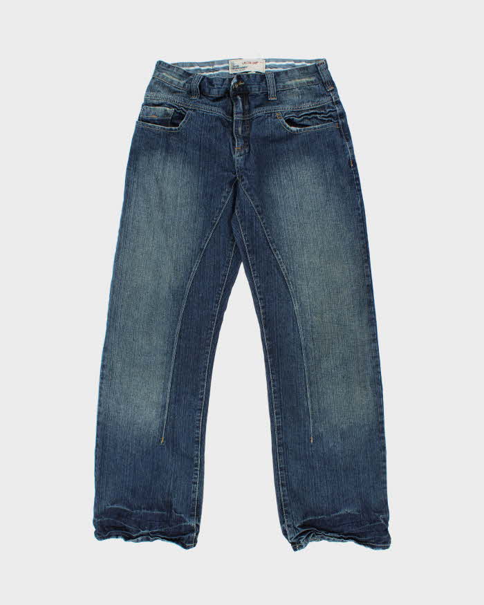 Vintage Y2k 2000s Limestone Twisted Hem Jeans - W32 L31