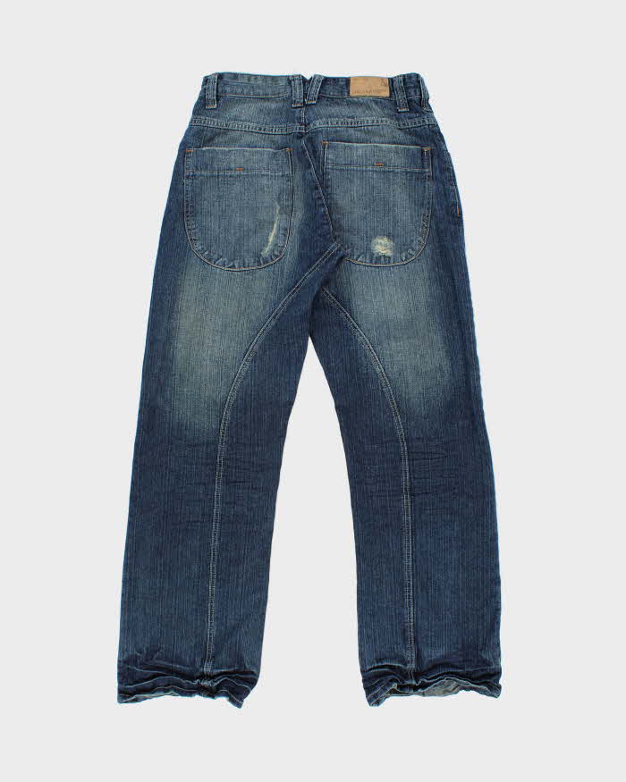 Vintage Y2k 2000s Limestone Twisted Hem Jeans - W32 L31