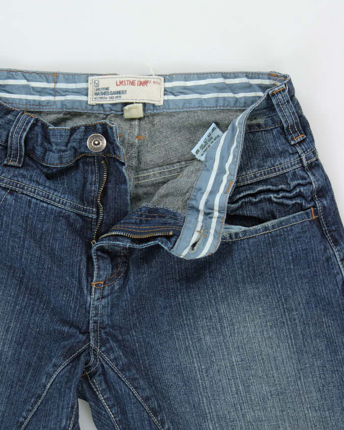 Vintage Y2k 2000s Limestone Twisted Hem Jeans - W32 L31