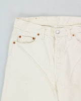 Vintage 1990s Levi's 501 Red Batwing Tag Made In USA Jeans - W28 L30