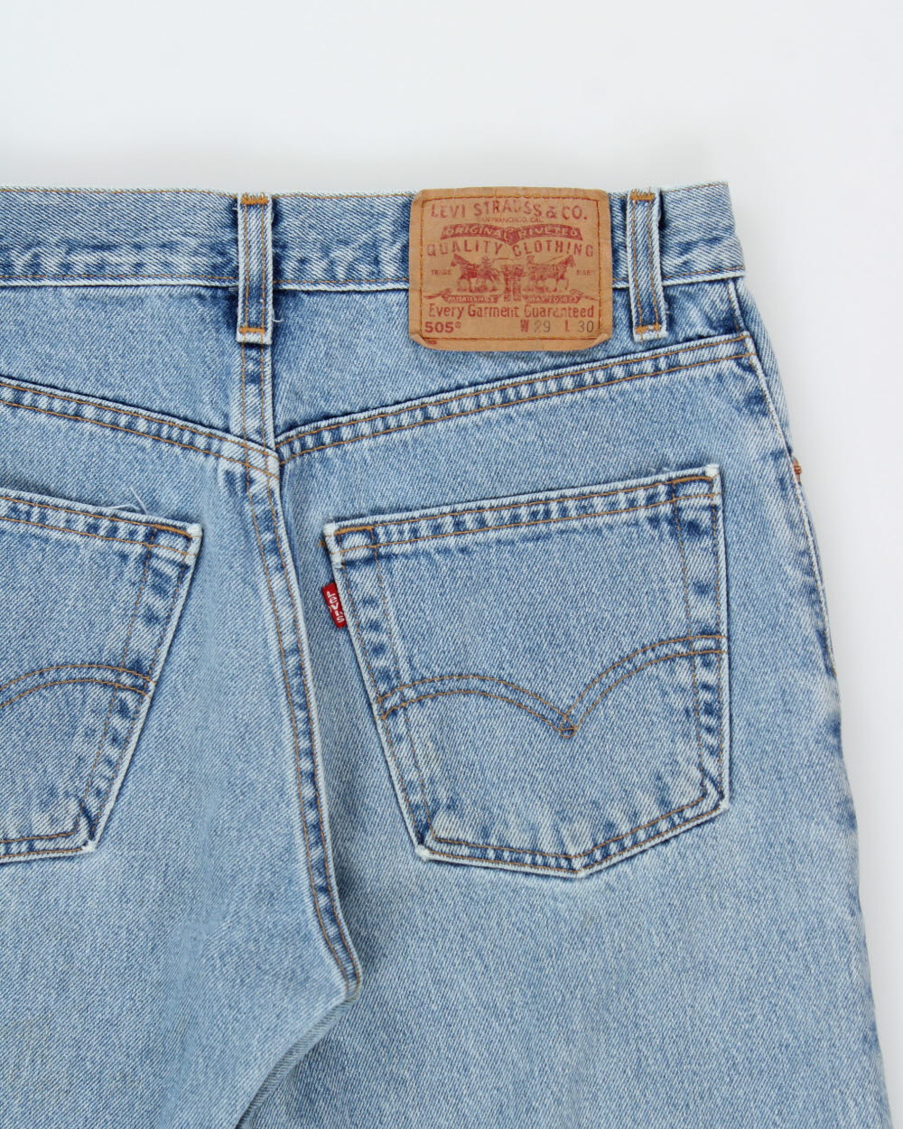 Vintage 2002 Levis 505 Batwing Tag Made In USA Jeans - W28 L30