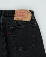 Vintage 1996 Levi's 501 Red Batwing Made In Canada Jeans - W27 L28
