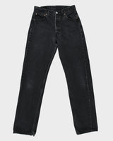 Vintage 1997 Levi's 501 Red Batwing Made In Canada Jeans - W28 L33